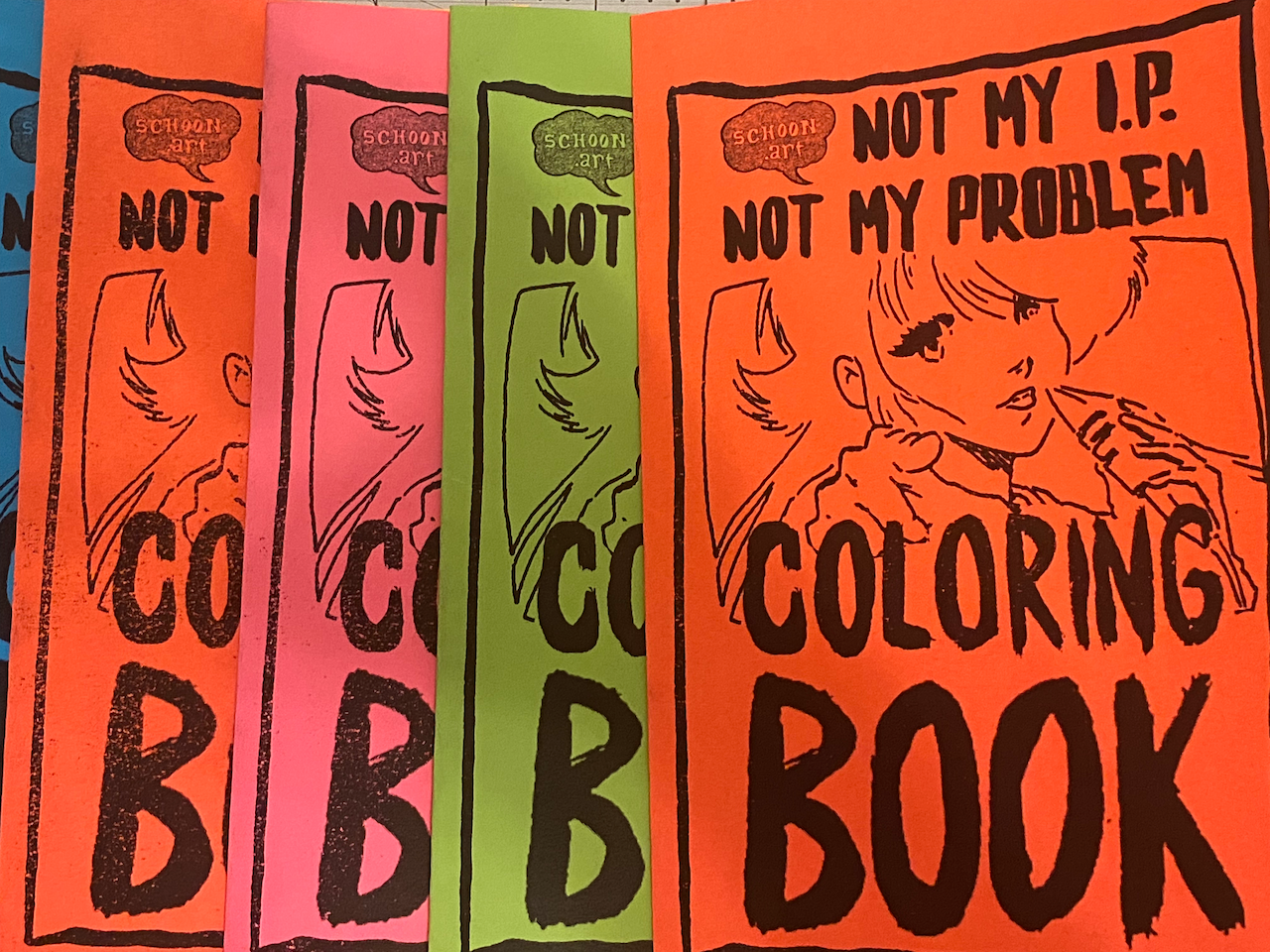 Not My IP Not My Problem COLORING BOOK