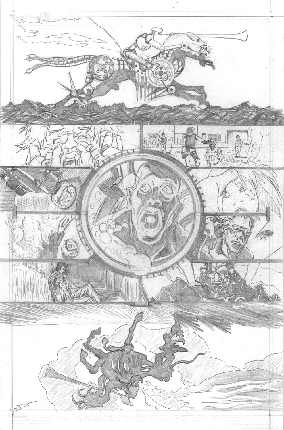 Kayfam Presents Otaku No Gaijin: Animatrix Original Comic Art