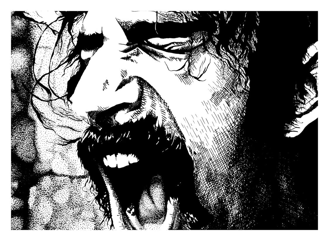 Frank Zappa Chunga's Revenge Digital Print