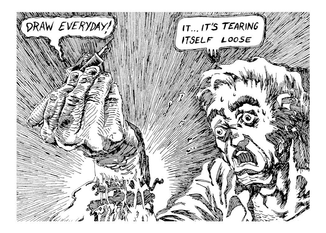 Draw Everyday! EC Comics Digital Print