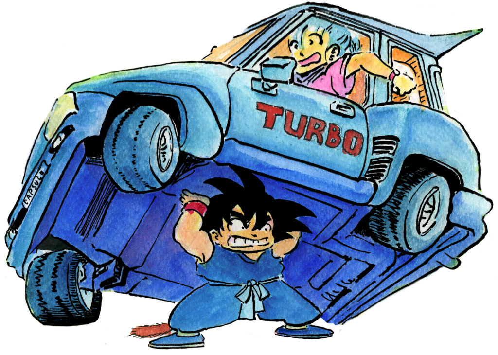 Goku Meets Bulma Sticker
