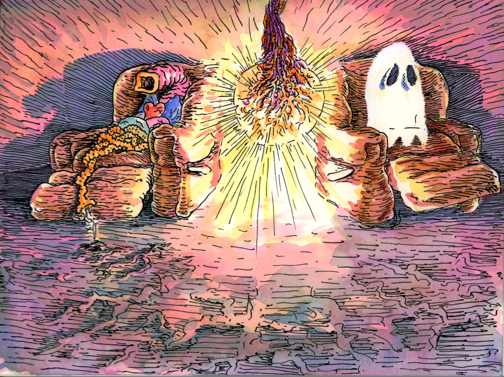 Gut & Ghost Digital Print