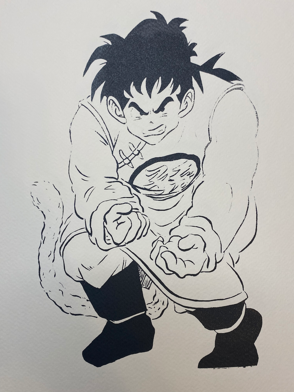 Gohan Triumphant Print
