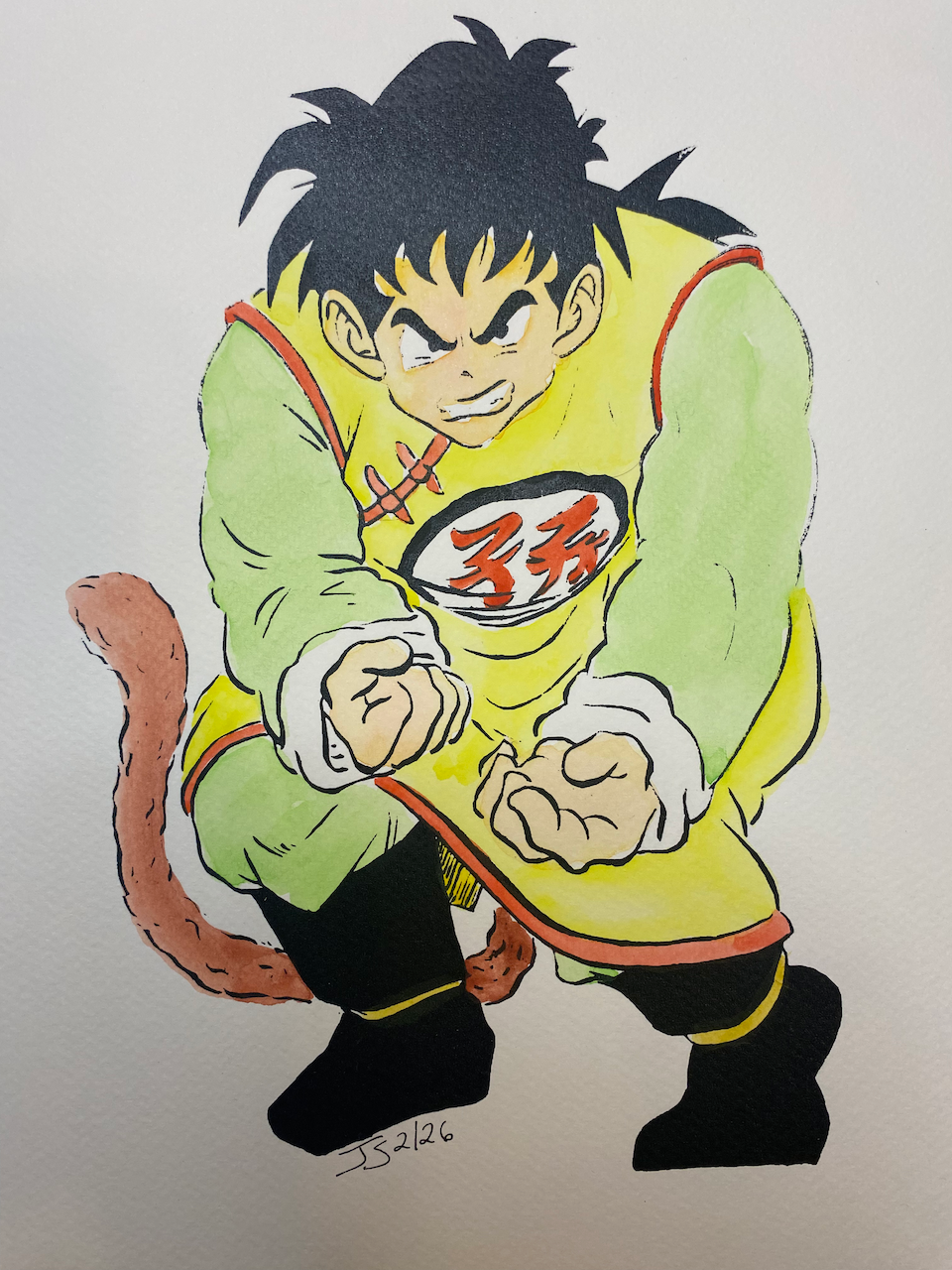 Gohan Triumphant Print