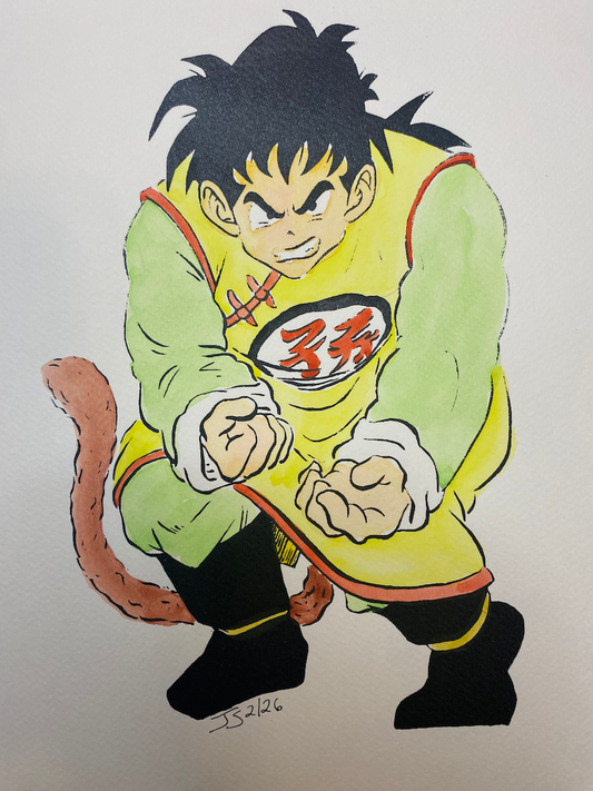 Gohan Triumphant Print