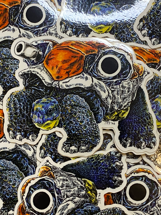 Realistic Blastoise Sticker