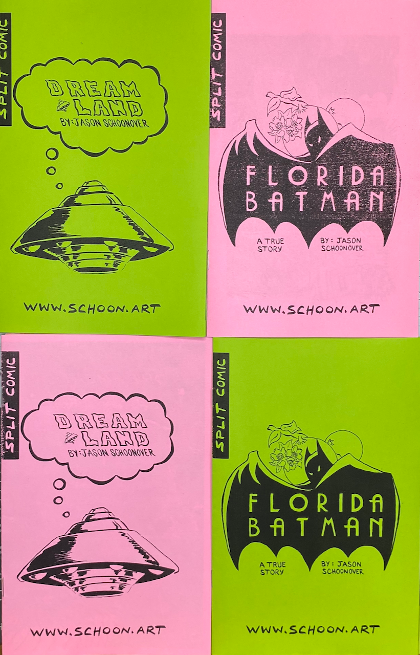 Florida Batman/Dreamland Split Mini Comic Zine