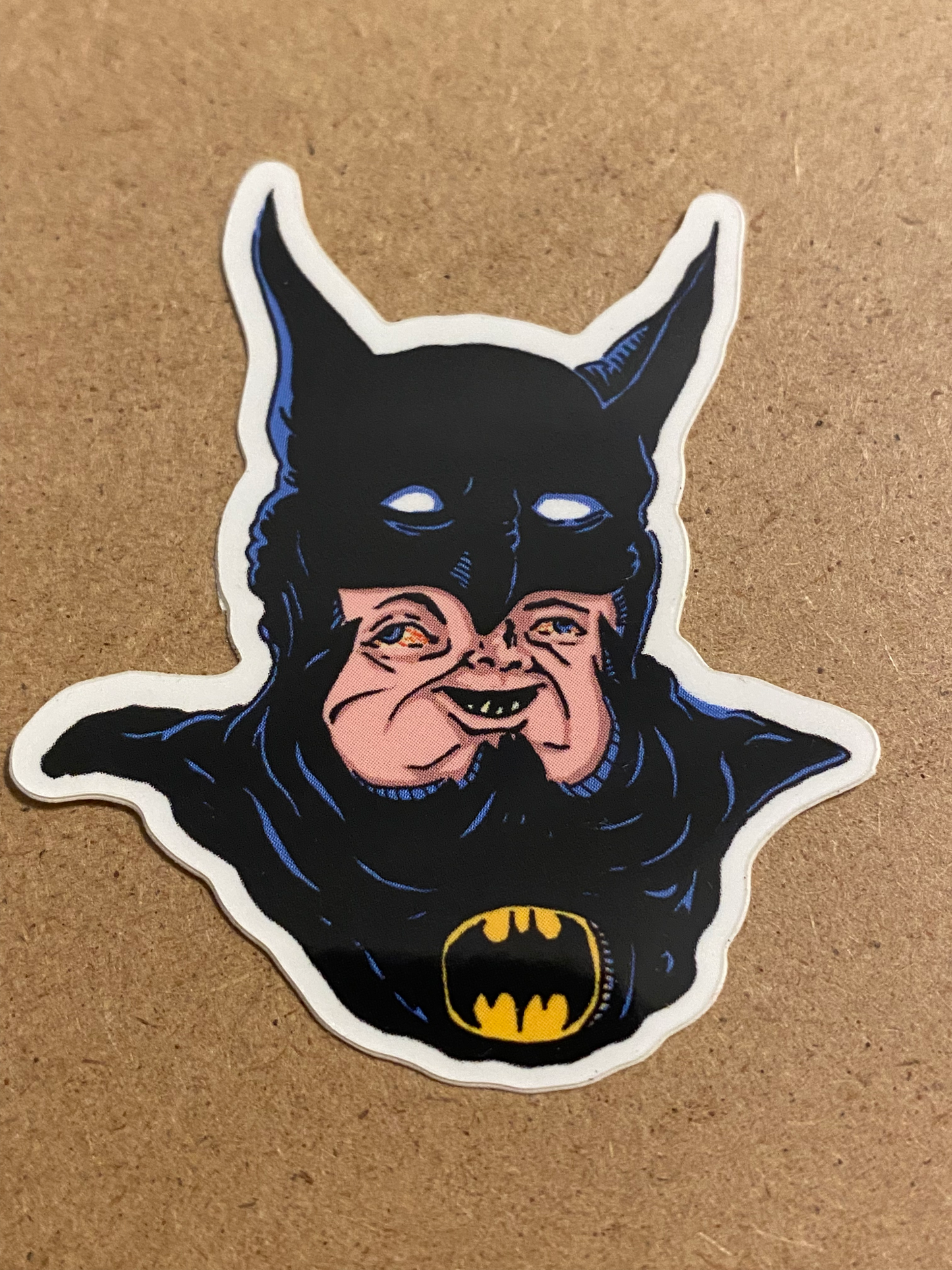 Batman Boy Glossy Sticker