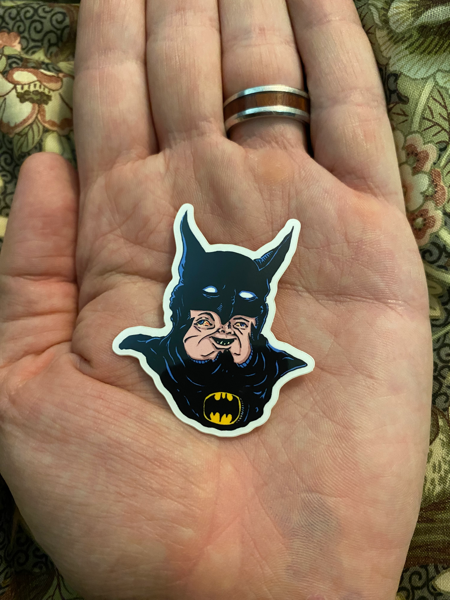 Batman Boy Glossy Sticker