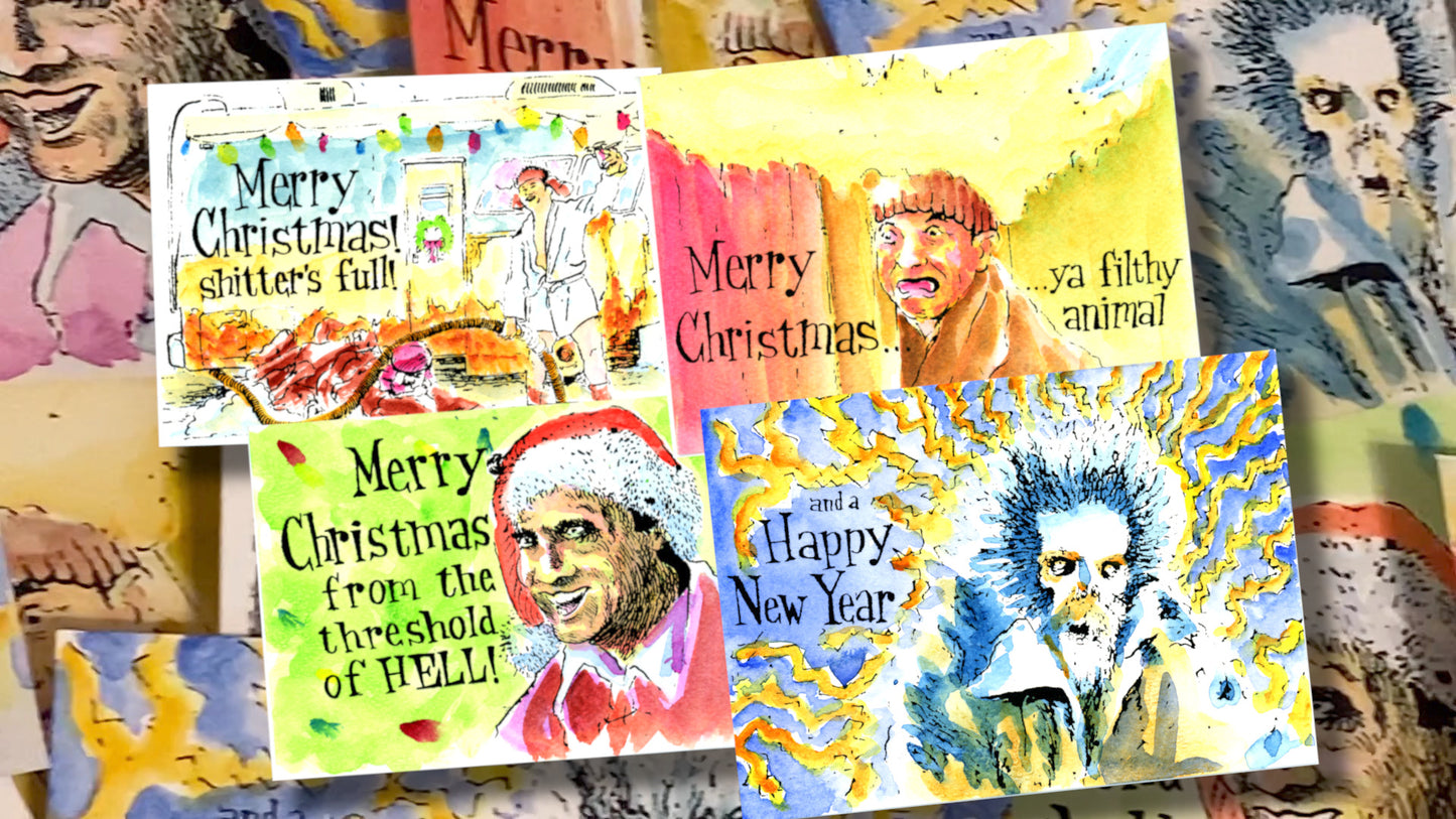 Christmas Card Packs Handmade