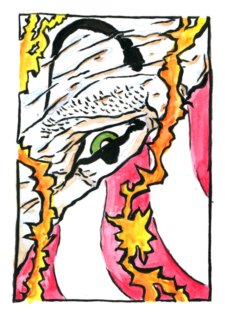 Dark Mac Tonight Returns - Ronald Watches it Burn Digital Print