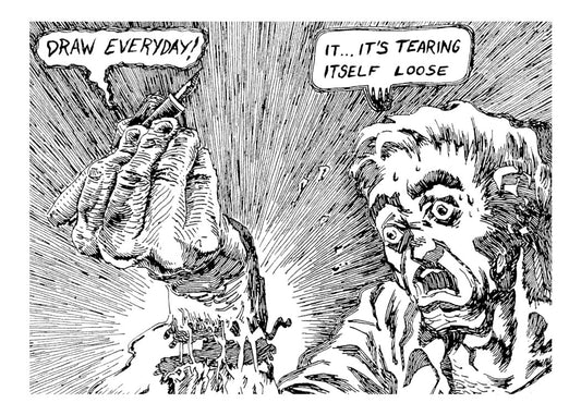 Draw Everyday! EC Comics Digital Print