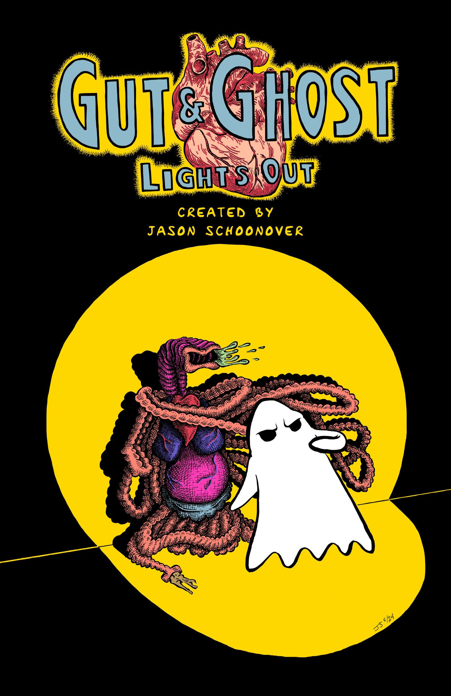 Gut & Ghost Lights Out Comic Digital Download